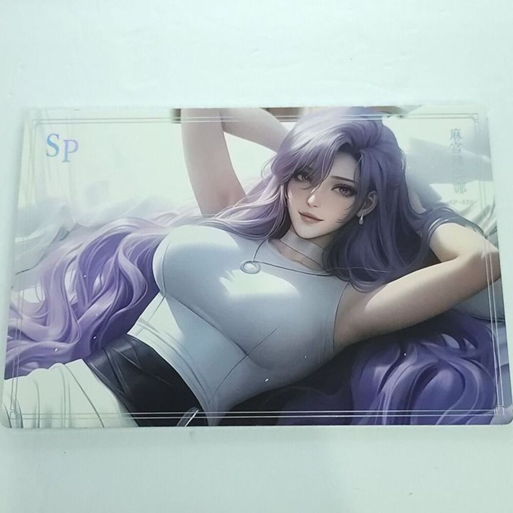 Athena King Of Fighters Waifu Card Phantom 8" x 5.5" Art Print Sp-030 A5 Size